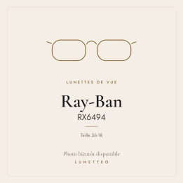 Lunettes de vue Ray-Ban RX6494