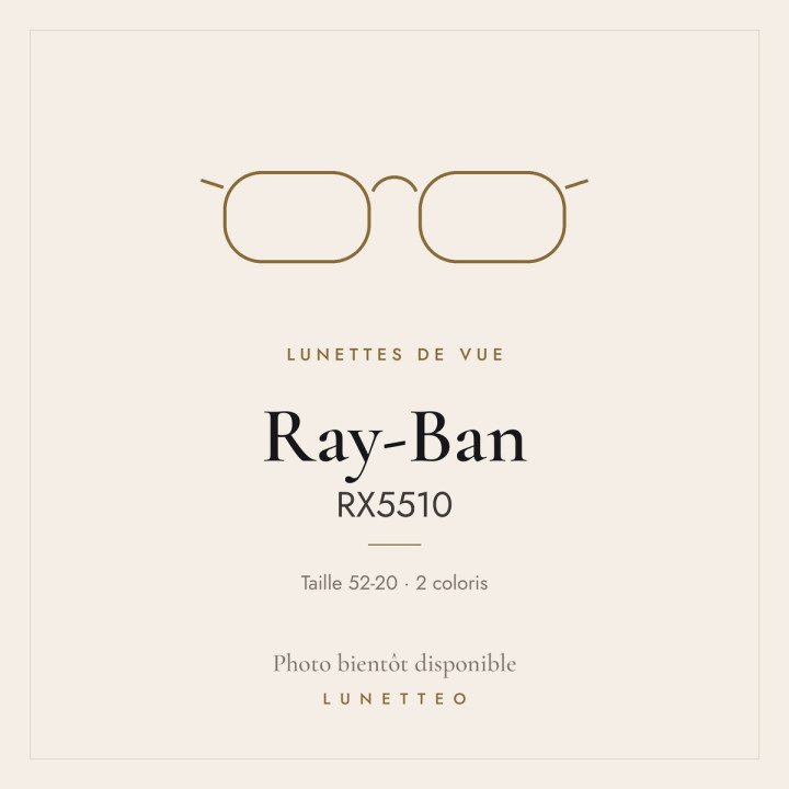 Lunettes de vue Ray-Ban RX5510