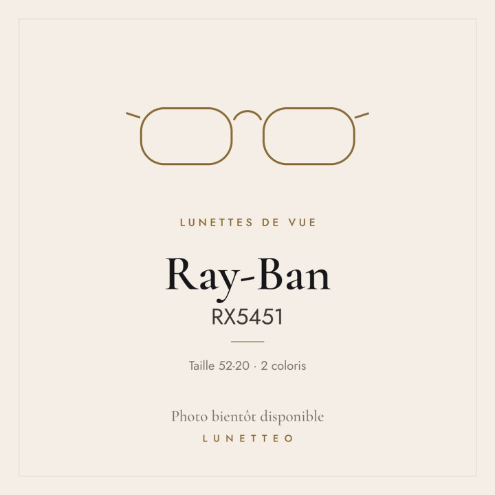 Lunettes de vue Ray-Ban RX5451