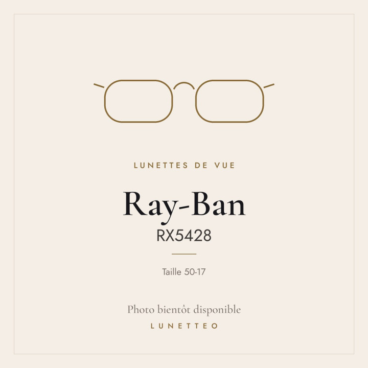 Lunettes de vue Ray-Ban RX5428