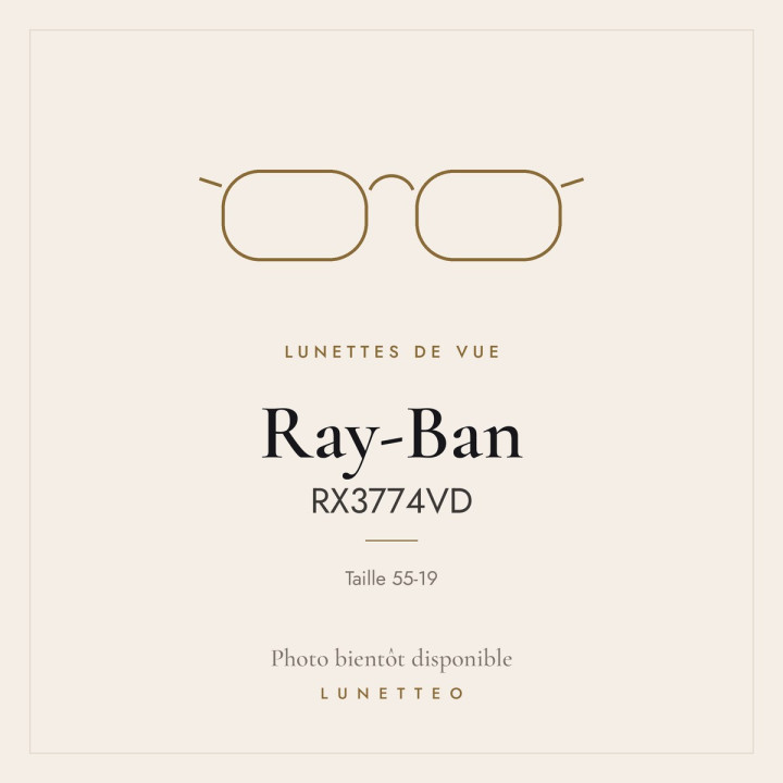 Lunettes de vue Ray-Ban RX3774VD