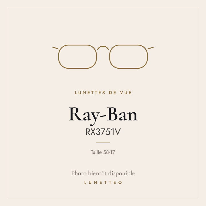 Lunettes de vue Ray-Ban RX3751V