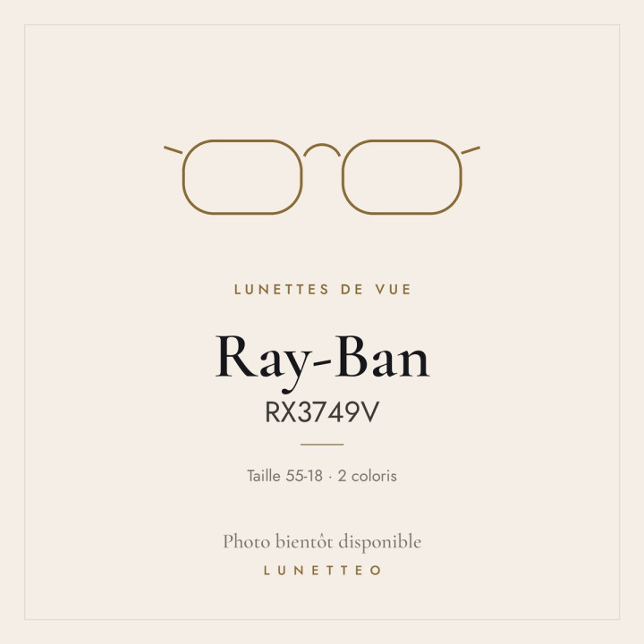 Lunettes de vue Ray-Ban RX3749V
