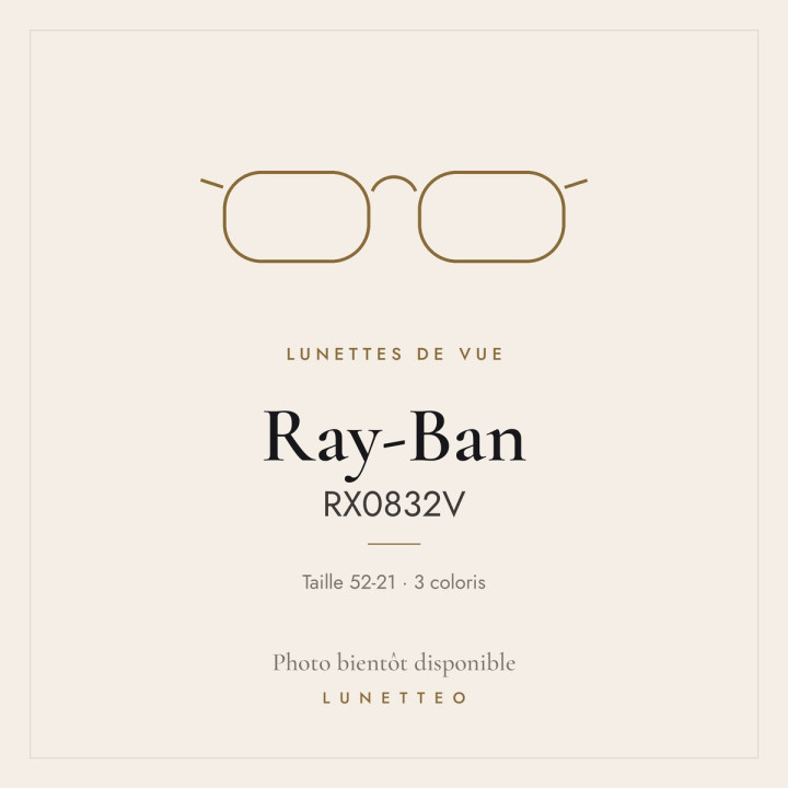 Lunettes de vue Ray-Ban RX0832V