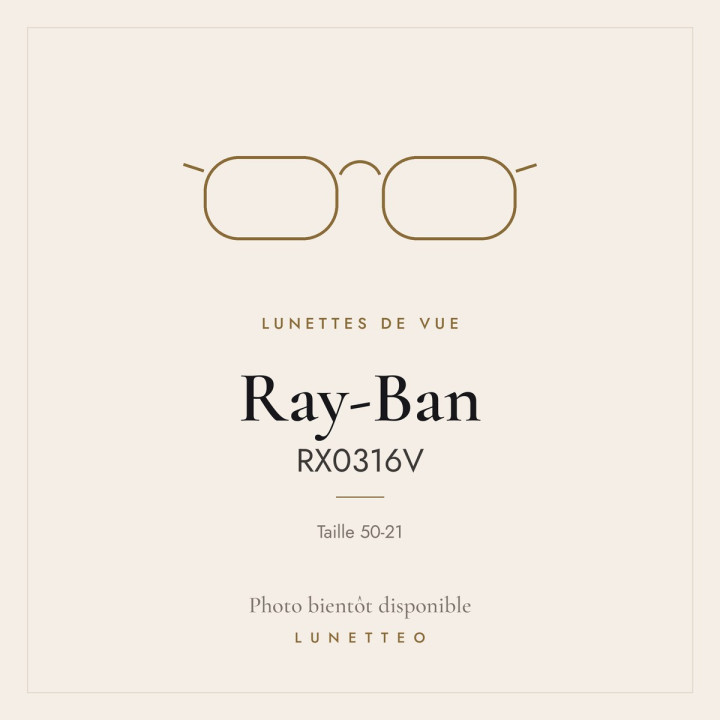 Lunettes de vue Ray-Ban RX0316V