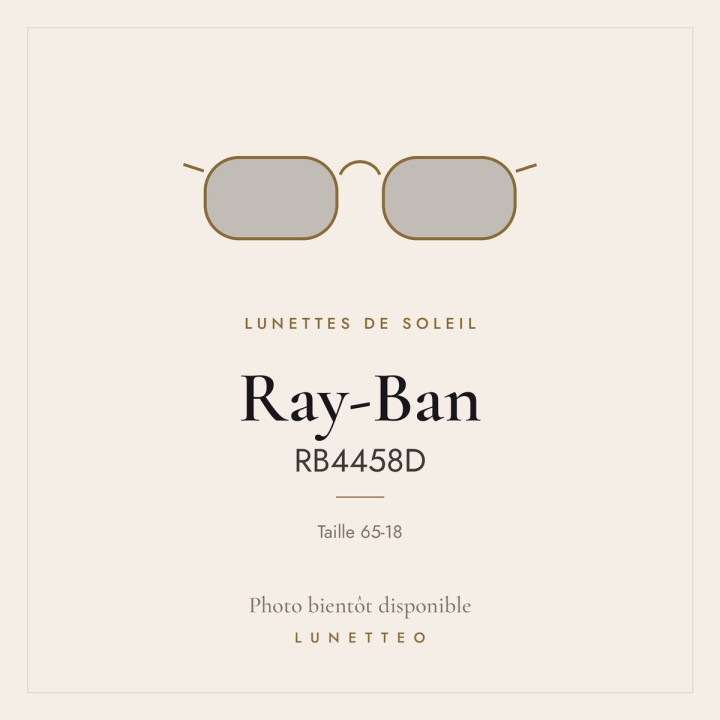 Lunettes de soleil Ray-Ban RB4458D