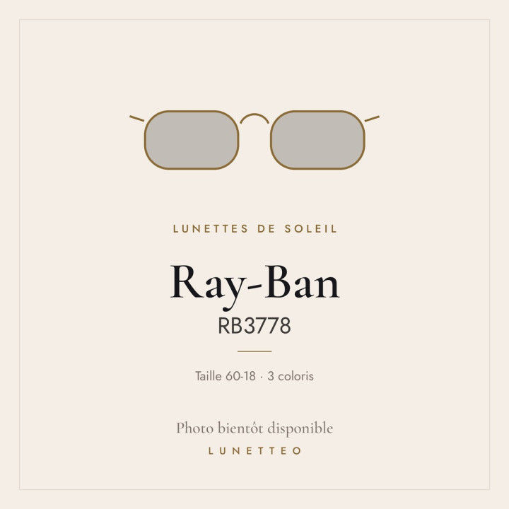 Lunettes de soleil Ray-Ban RB3778