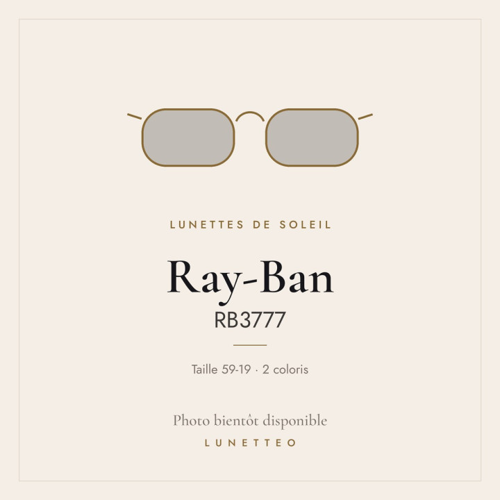 Lunettes de soleil Ray-Ban RB3777