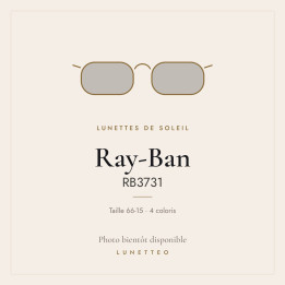 Lunettes de soleil Ray-Ban RB3731
