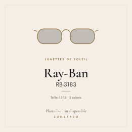 Lunettes de soleil Ray-Ban RB-3183
