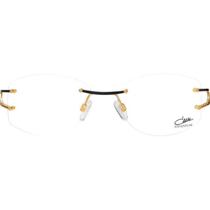 Cazal 1254 004 noir - vue de face