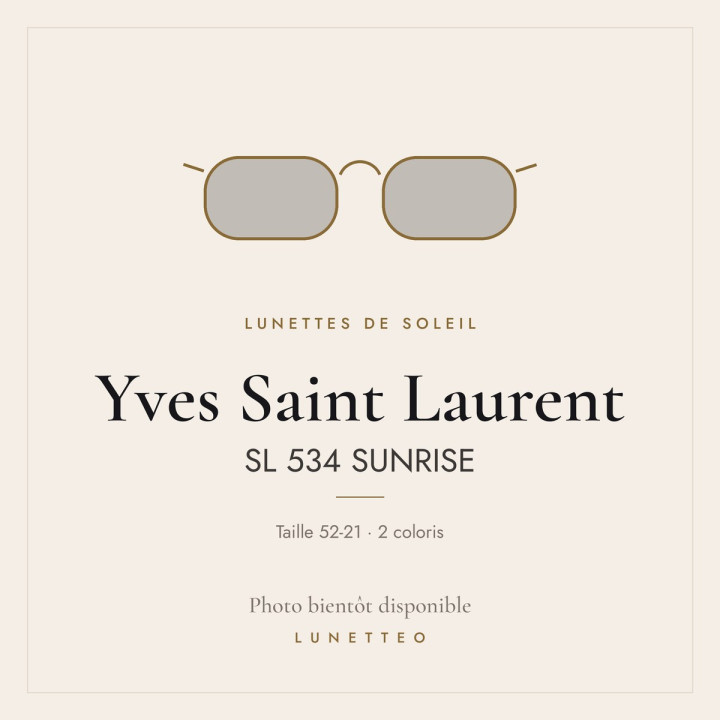 Lunettes de soleil Yves Saint Laurent SL 534 SUNRISE