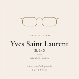 Lunettes de vue Yves Saint Laurent SL-640