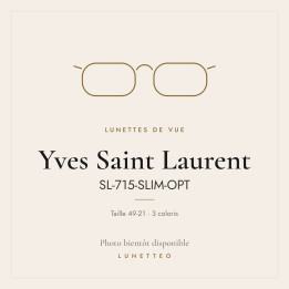 Lunettes de vue Yves Saint Laurent SL-715-SLIM-OPT