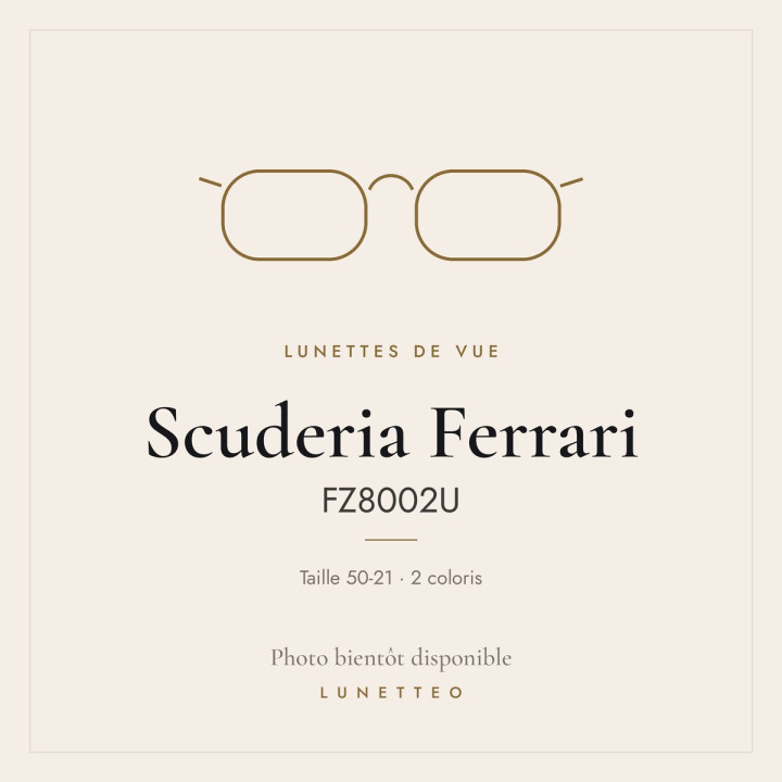 Lunettes de vue Scuderia Ferrari FZ8002U