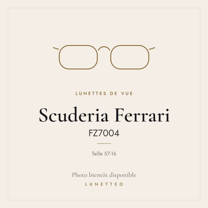 Lunettes de vue Scuderia Ferrari FZ7004
