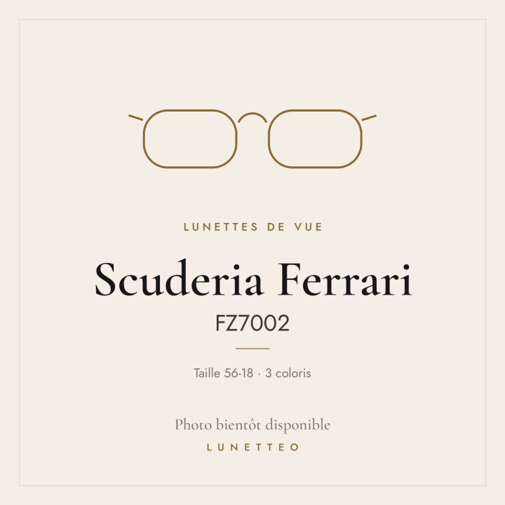 Lunettes de vue Scuderia Ferrari FZ7002