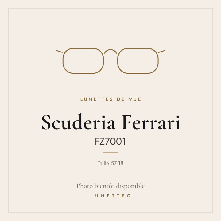Lunettes de vue Scuderia Ferrari FZ7001