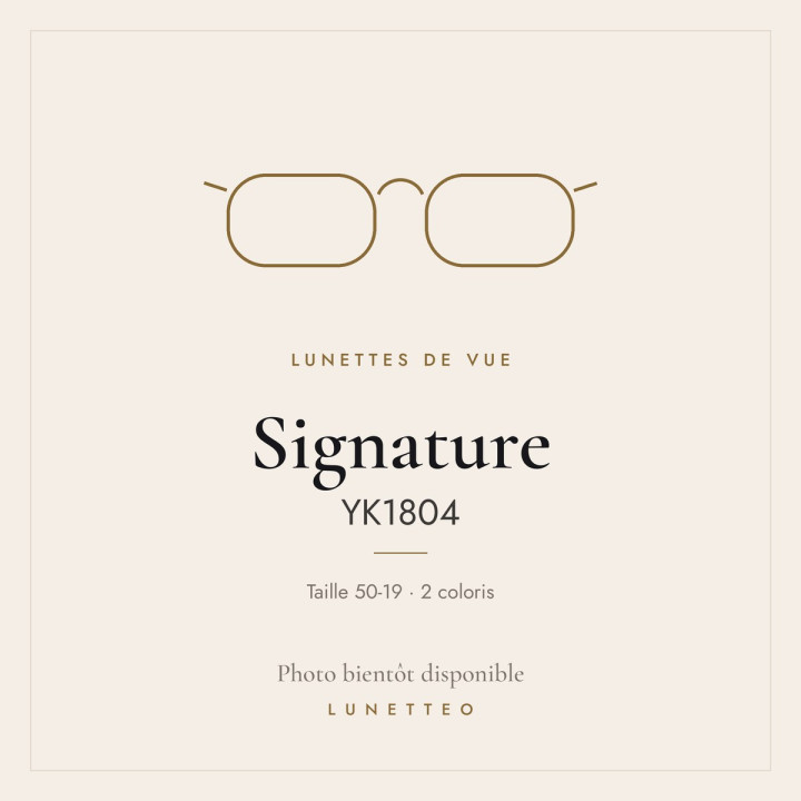 Lunettes de vue Signature YK1804