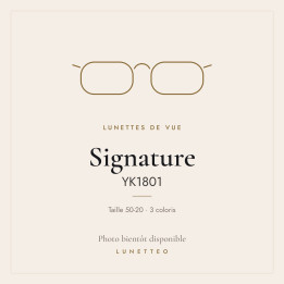 Lunettes de vue Signature YK1801