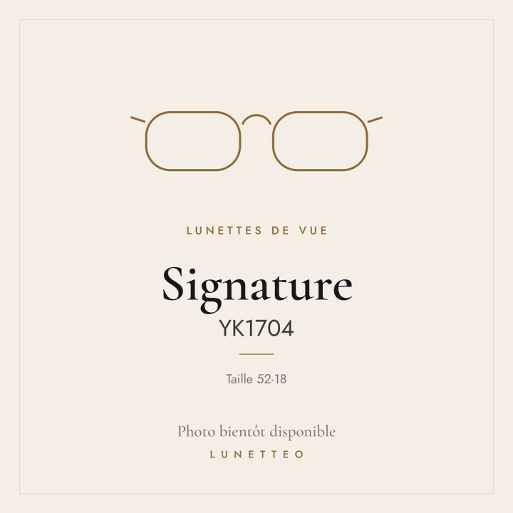 Lunettes de vue Signature YK1704