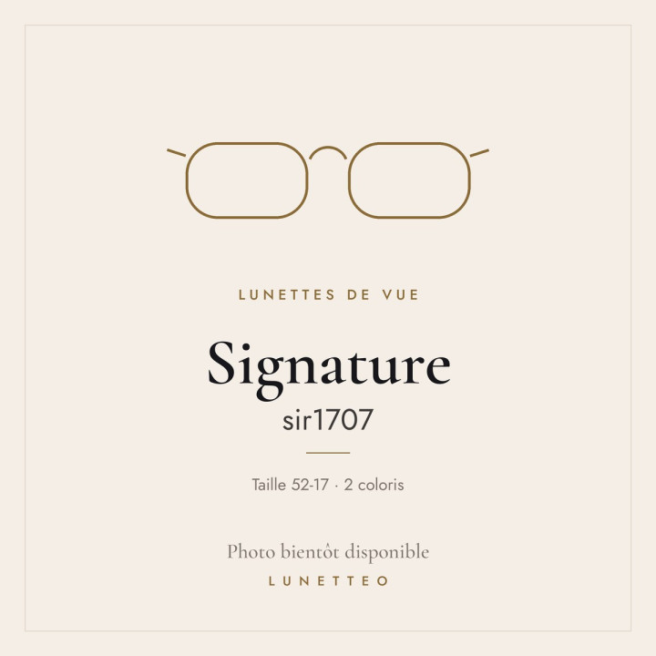 Lunettes de vue Signature sir1707