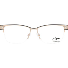 Cazal 1262 001 noir-or - vue de face