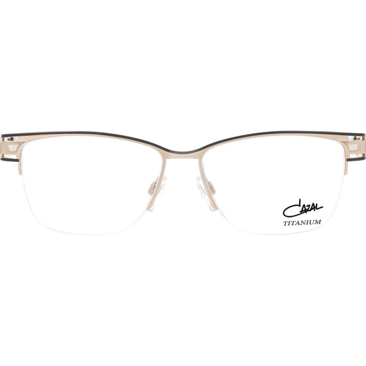 Cazal 1262 001 noir-or - vue de face
