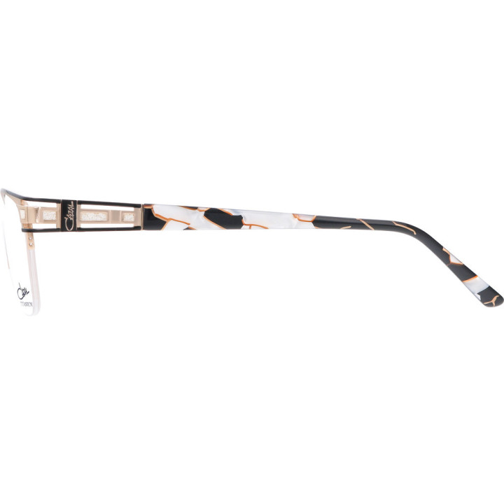 Cazal 1262 001 noir-or - vue de profil