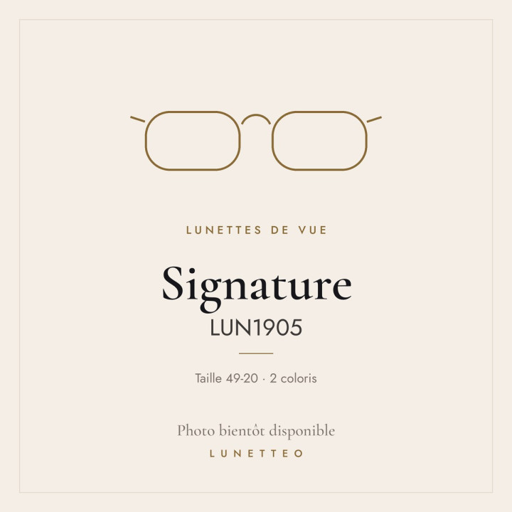 Lunettes de vue Signature LUN1905