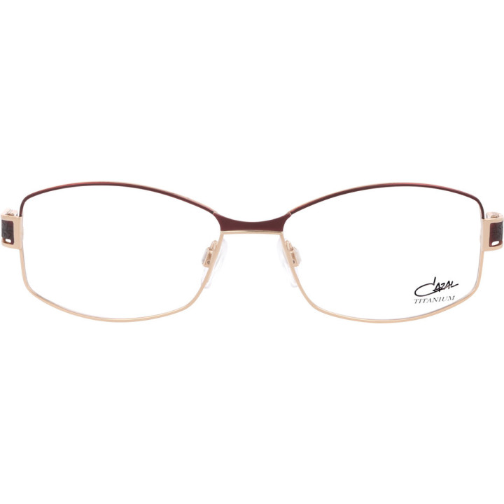 Cazal 1260 002 bordeaux - vue de face