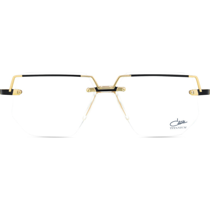 Cazal 742 095 noir-or - vue de face