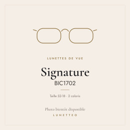 Lunettes de vue Signature BIC1702