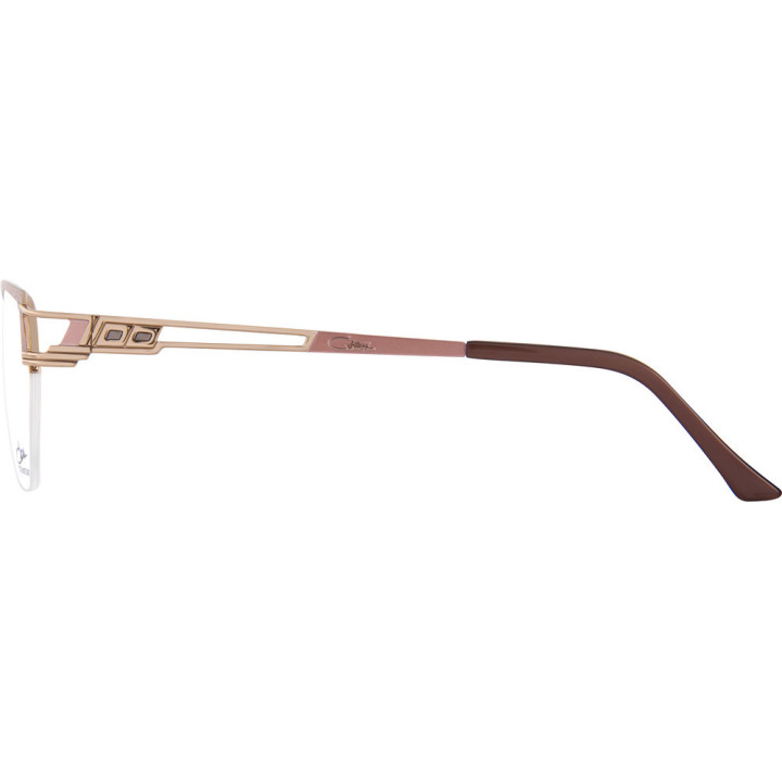 Cazal 1266 001 saumon-argent - vue de profil