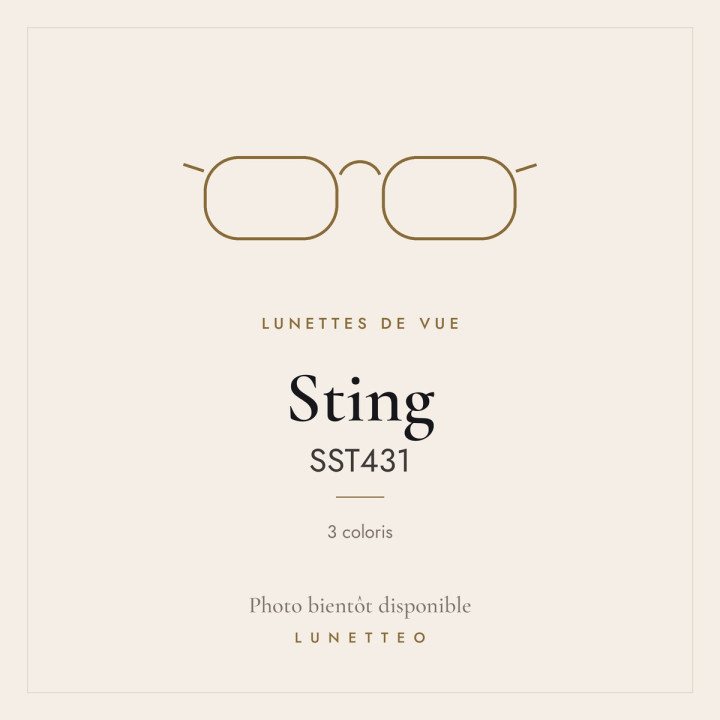 Lunettes de vue Sting SST431