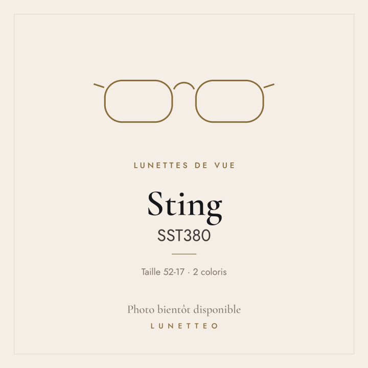 Lunettes de vue Sting SST380