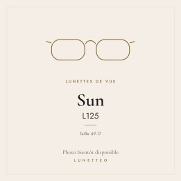 Lunettes de vue Sun L125