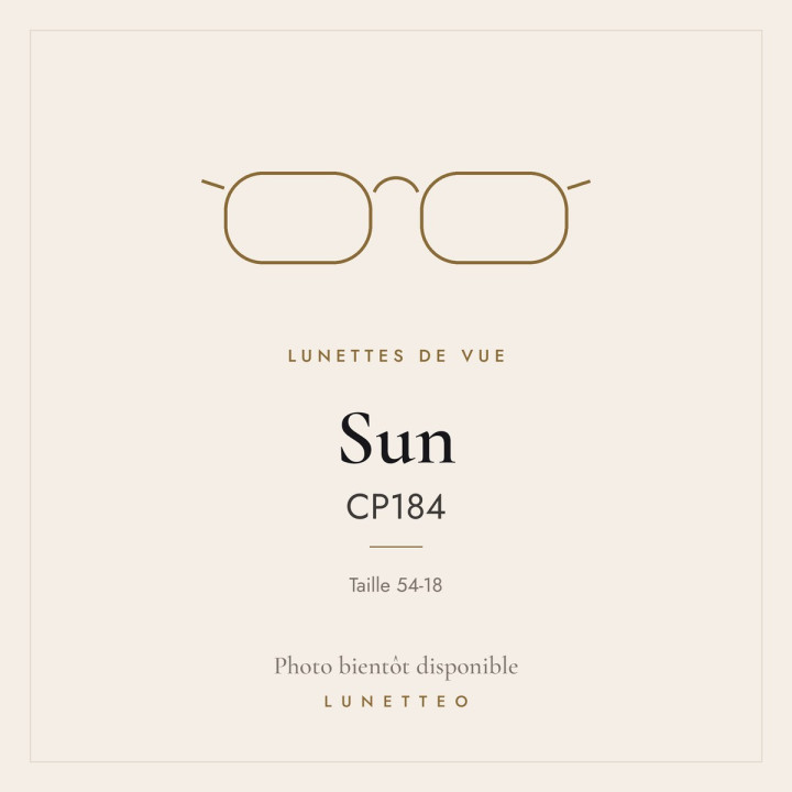Lunettes de vue Sun CP184