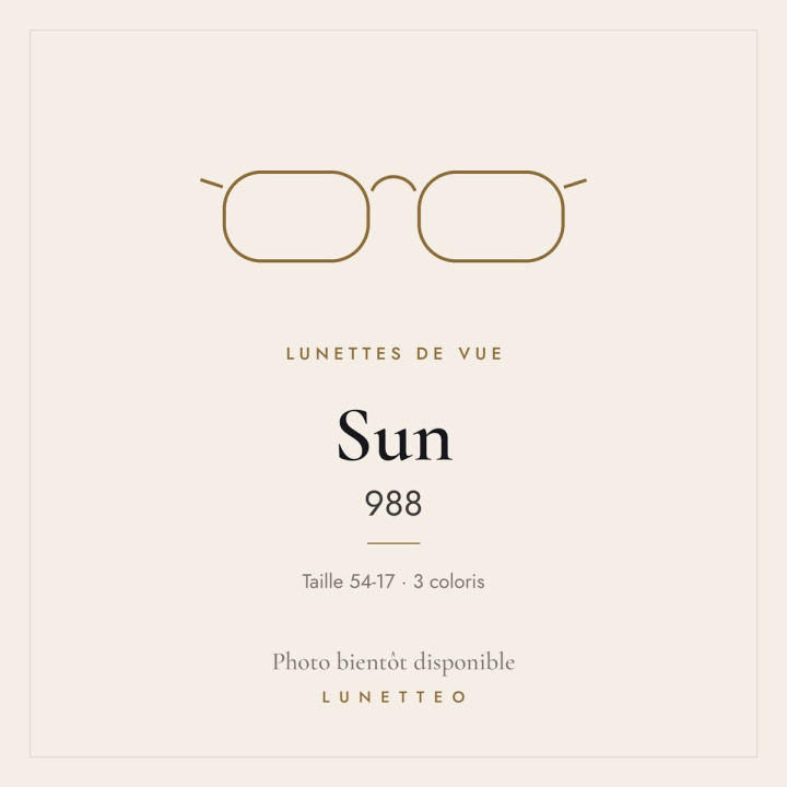 Lunettes de vue Sun 988