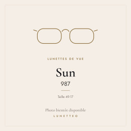Lunettes de vue Sun 987