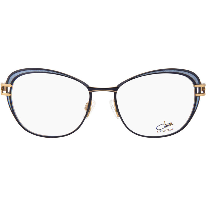 Cazal 1272 001 bleu marine-or - vue de face