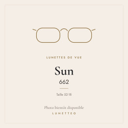 Lunettes de vue Sun 662