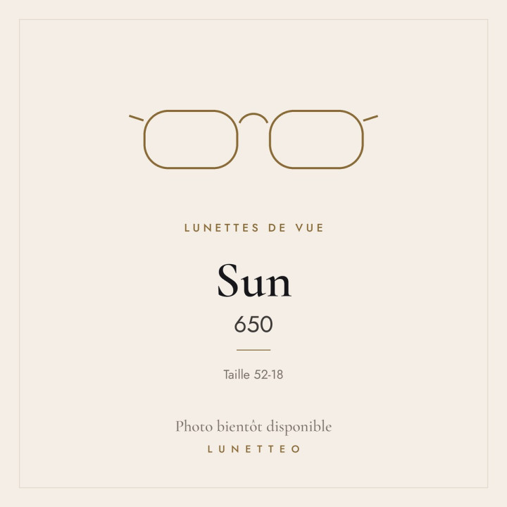 Lunettes de vue Sun 650
