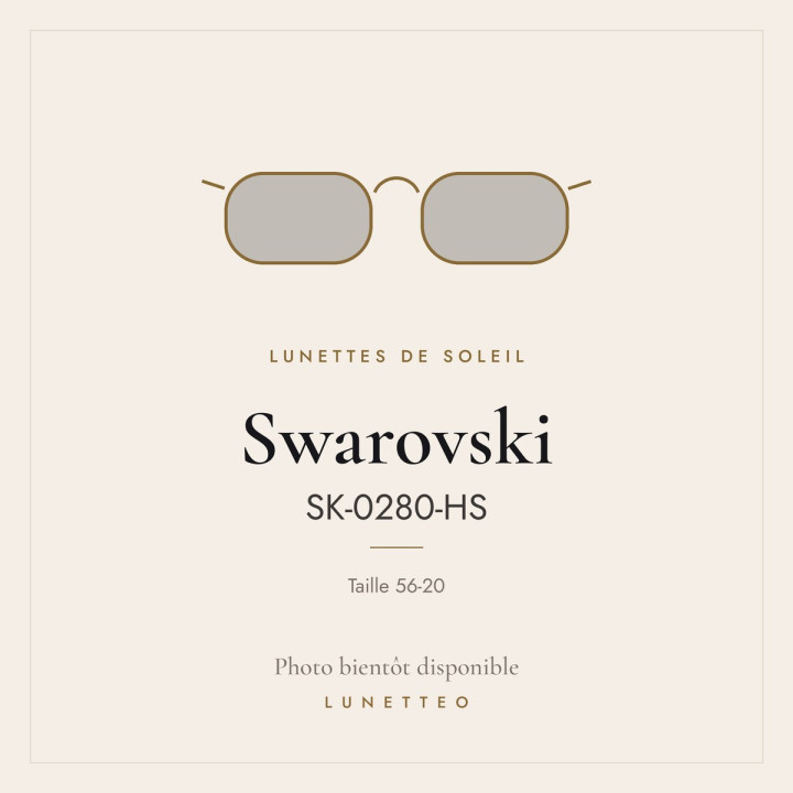 Lunettes de soleil Swarovski SK-0280-HS