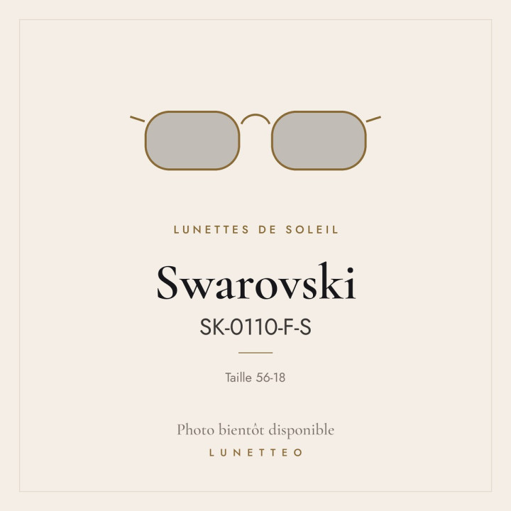 Lunettes de soleil Swarovski SK-0110-F-S