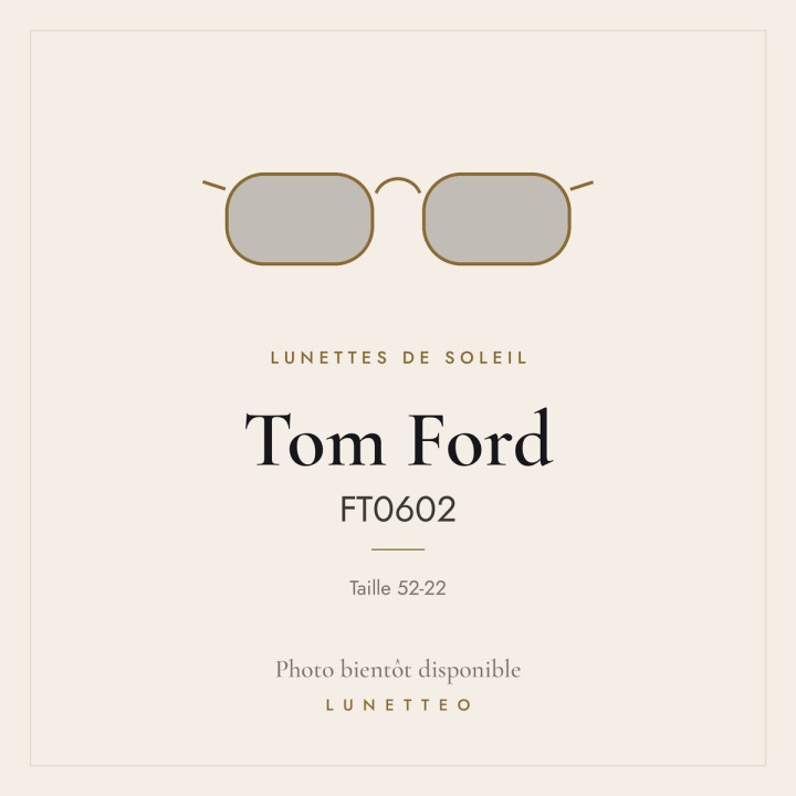 Lunettes de soleil Tom Ford FT0602