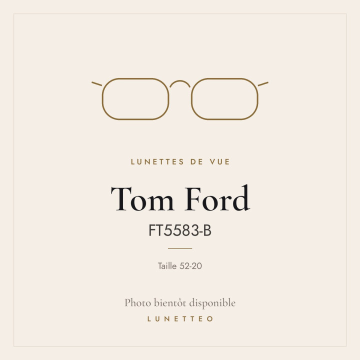 Lunettes de vue Tom Ford FT5583-B