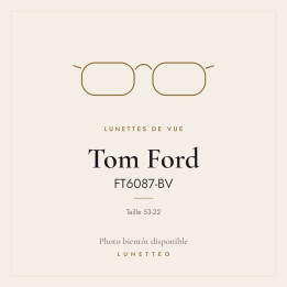Lunettes de vue Tom Ford FT6087-BV