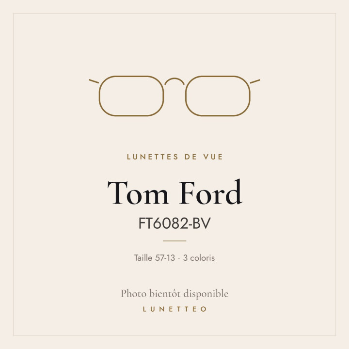 Lunettes de vue Tom Ford FT6082-BV