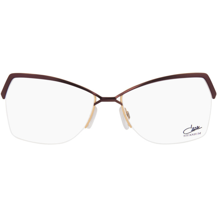 Cazal 1273 001 bordeaux-or - vue de face